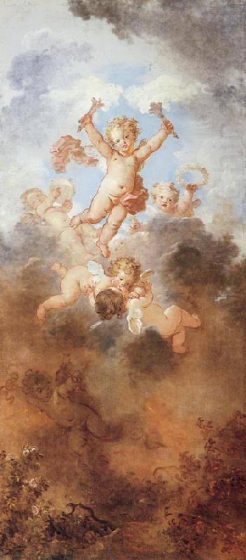 Jean-Honore Fragonard Love Triumphant china oil painting image